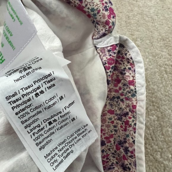 J. Crew Seaside Pull On Shorts Liberty Phoebe Floral S High Rise 100% Cotton - Picture 8 of 8